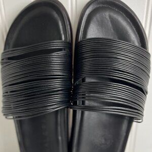 WAL & PAI Alcove Black Calf mules Size 40